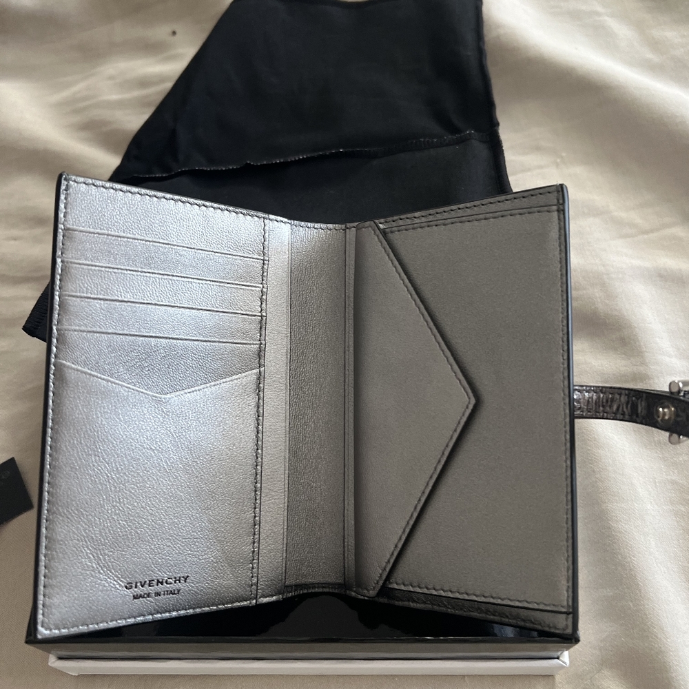 Givenchy Silver Card Holder